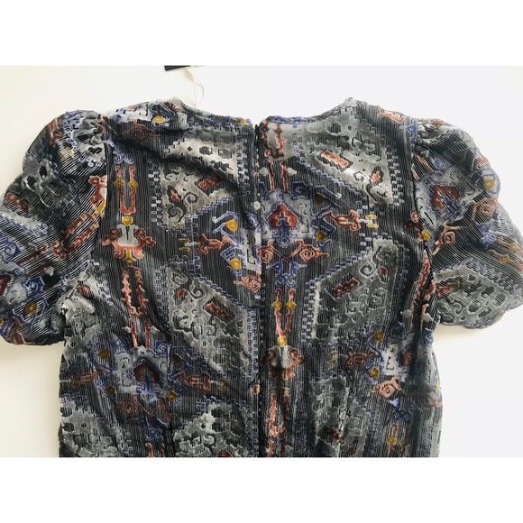 Zara knitwear collection velvet mini dress - Picture 8 of 8